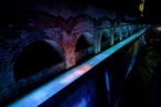 Dale Jones-Evans' Top5Feet installation lights up historic reservoir