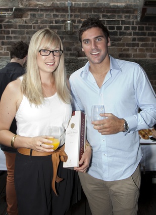 Alt Group's Zoe Iken and Steffan Kelly of Txt Engine.