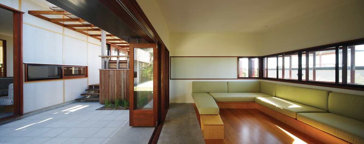 A range of communal areas cater for the fluctuating number of occupants.