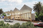 DA submitted for BVN's Marrickville library and community centre