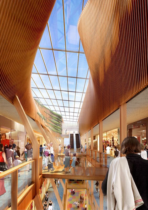 Wollongong Central shopping centre expansion ArchitectureAu