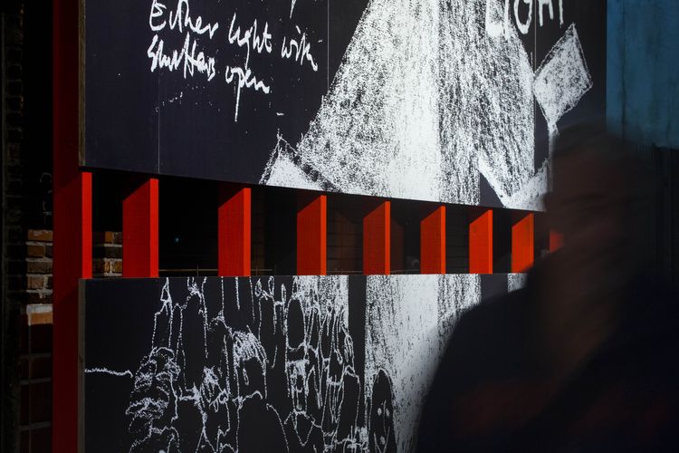 Australian Pavilion public art wall unveiled ArchitectureAu