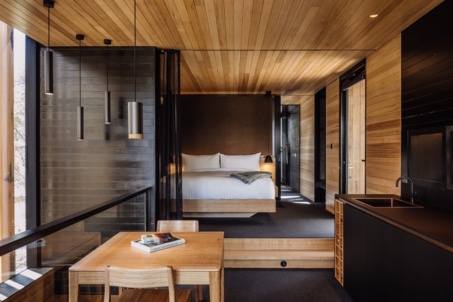 Pumphouse Point Retreat by Jaws Interiors and Jaws Architects.