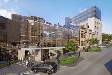 The site of the 10 Murray Street building will be replaced by contemporary additions to Parliament Square.