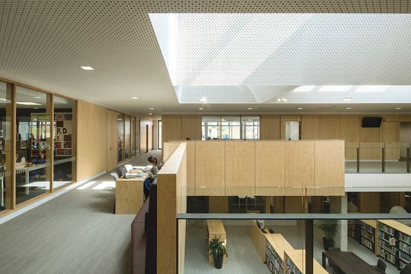 Mandeville Centre’s thoughtful scheme comprises robust materials and light-filled spaces.