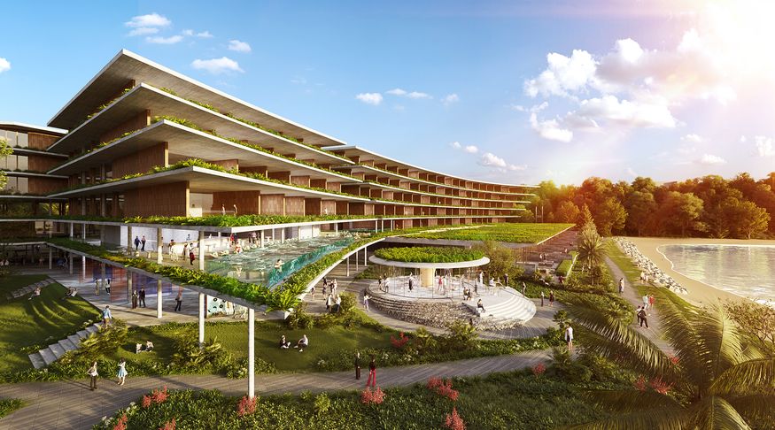 ‘Biophilic’ hotel complex proposed for Darwin | ArchitectureAu