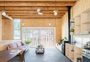 The home is an extension of the owner’s personality – she describes it as “earthy and grounded.”