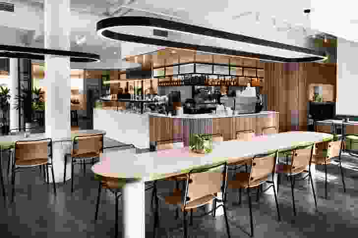 Pierrick Boyer Cafe Patisserie by ZWEI Interiors Architecture.