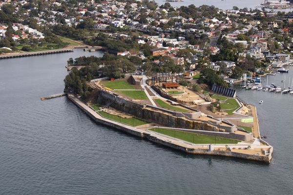 Ballast Point Park by landscape architects McGregor Coxall.