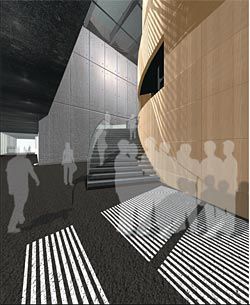 Winning entry by Kerry Hill Architects