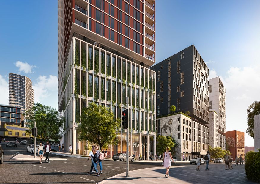 BVN designs major overhaul of central Wollongong | ArchitectureAu