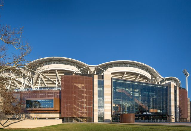 Adelaide Oval Redevelopment (SA) by Cox Architecture, Walter Brooke and Hames Sharley.