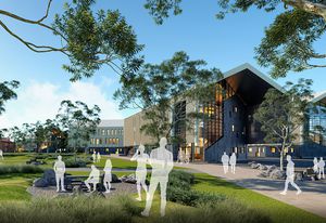 The Greater Shepparton Secondary College by Gray Puksand.