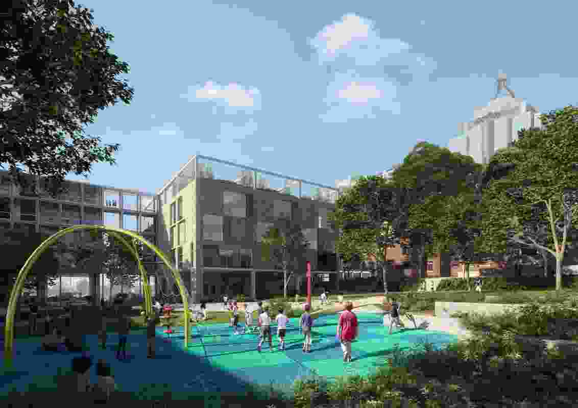 Chatswood Public School redevelopment by Architectus.