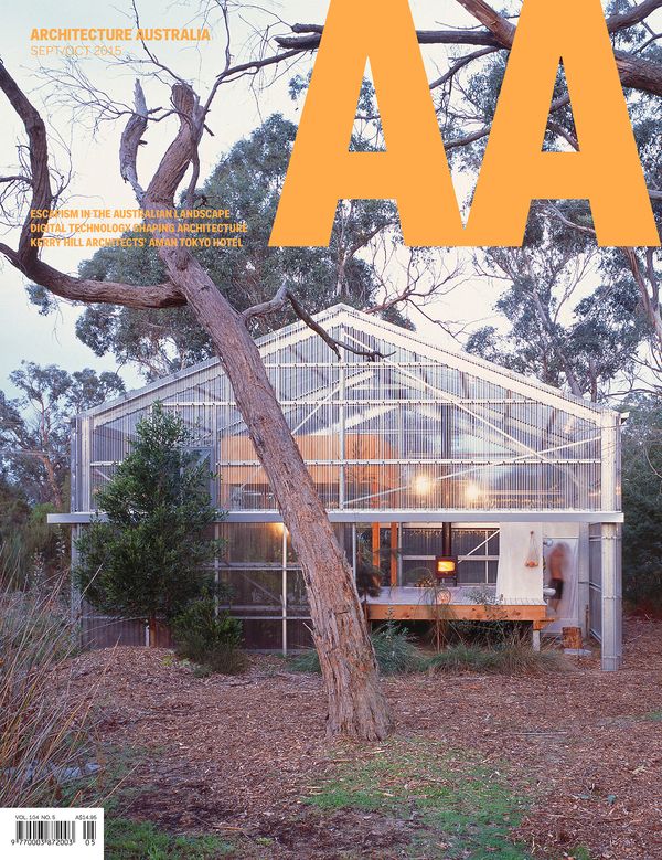 Architecture Australia, September 2015