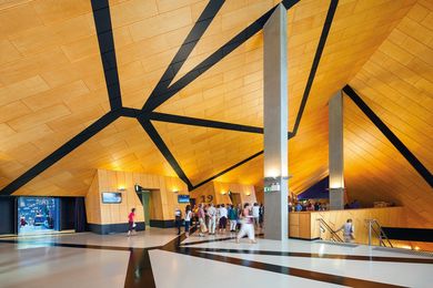 Perth Arena by ARM Architecture and Cameron Chisholm Nicol, winner of the 2013 Sir Zelman Cowen Award for Public Architecture.