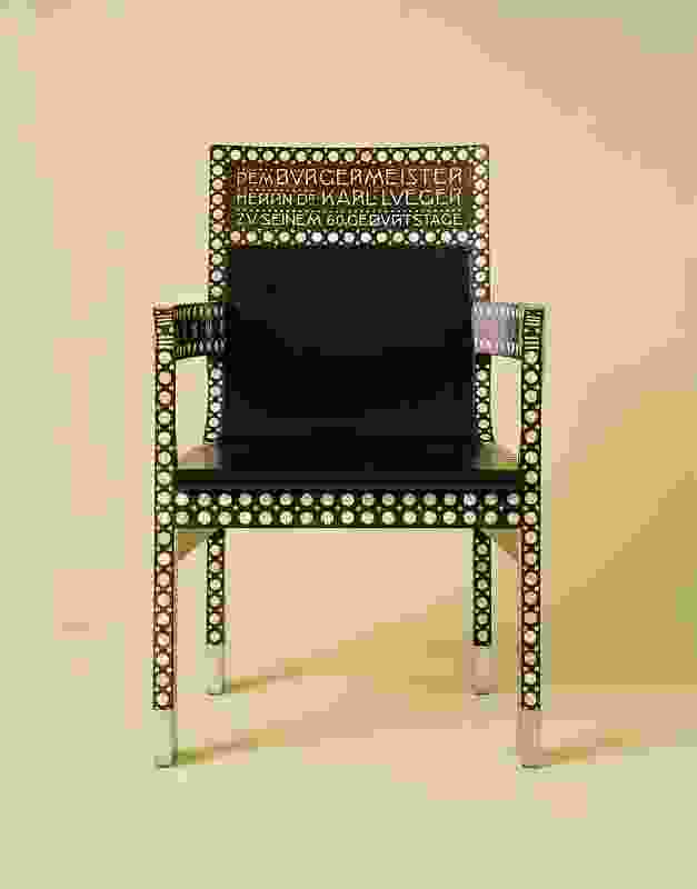 Chair by Otto Wagner, 1904.