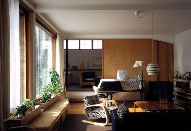 The house was the Aaltos’ home and studio, a place for living, working and learning-by-doing.