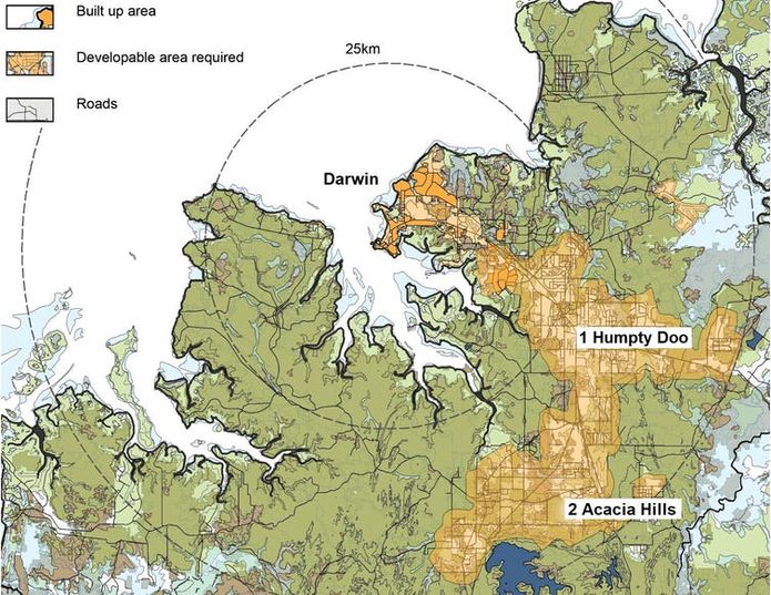 Scenario 1: Growth for Darwin.