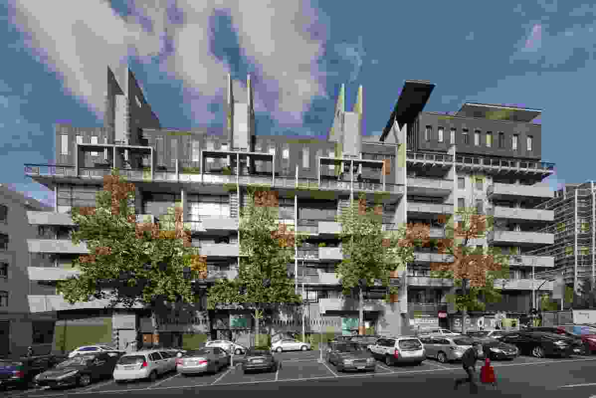 Melbourne Terrace Apartments by Katsalidis Architects.