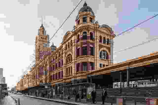 Flinders Street Station Facade Strengthening and Conservation by Lovell Chen.
