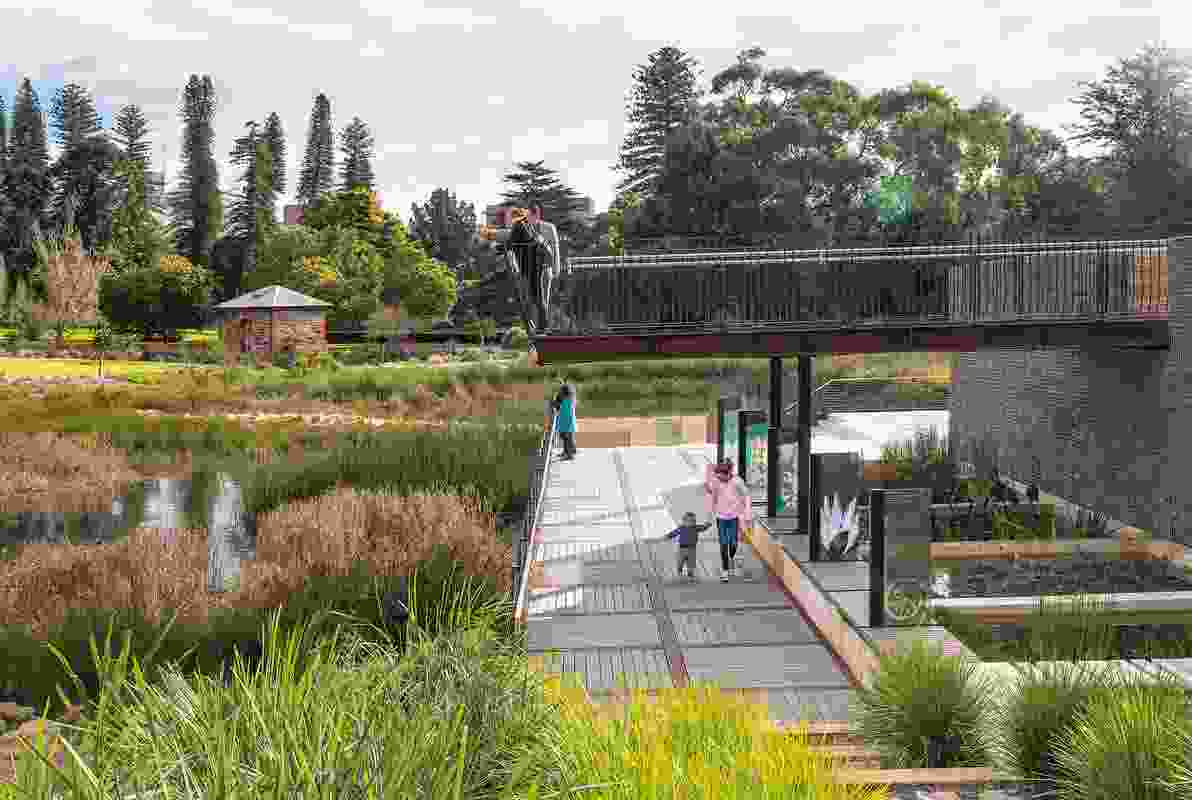 Adelaide Botanical Gardens Wetlands by Taylor Cullity Lethlean with SKM.