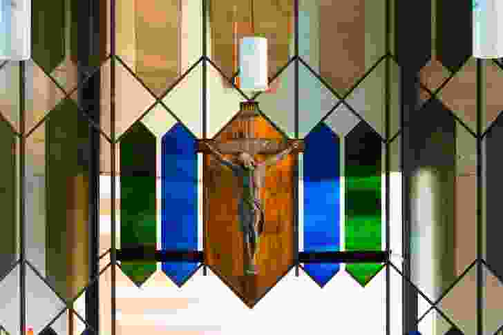 Sanctuary screen, Mary Immaculate Church.