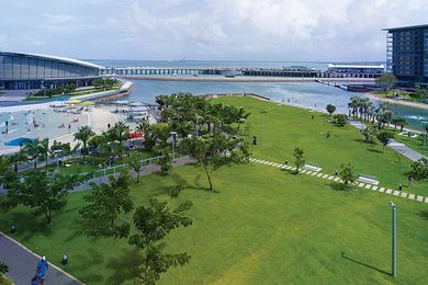 Completed Stage 1 of the Darwin Waterfront masterplan.