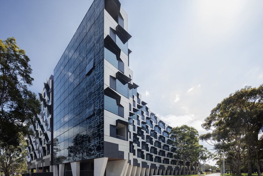 Monash University Logan Hall by McBride Charles Ryan received the Best Overend Awards for Residential Architecture – Multiple Housing in the 2016 Victorian Architecture Awards.