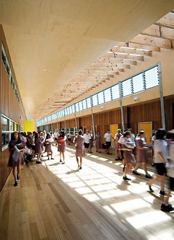 Williamstown High School, by Spowers, winner of the Best School Overall and Best Secondary College (new or redeveloped).