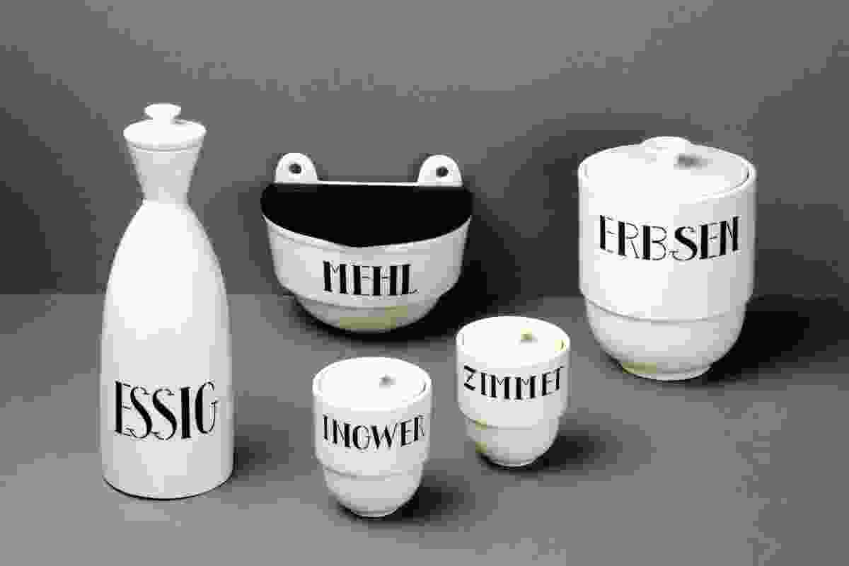 Theodor Bogler storage jars 1923.