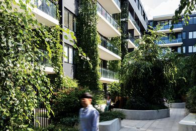 Eve Apartments by DKO Architecture. Landscape architecture by 360 Degrees.