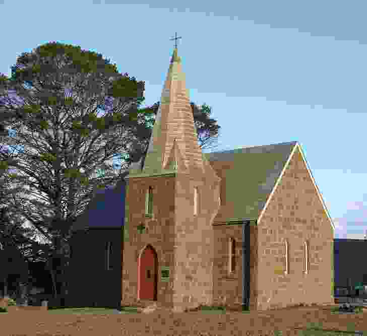 Christ Church in Cooma, New South Wales designed by Bishop Broughton and constructed in 1845–50. 