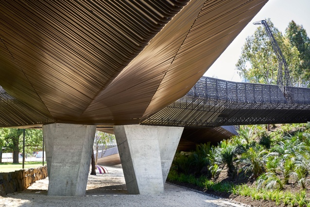 Tanderrum Bridge by John Wardle Architects and NADAAA in collaboration.