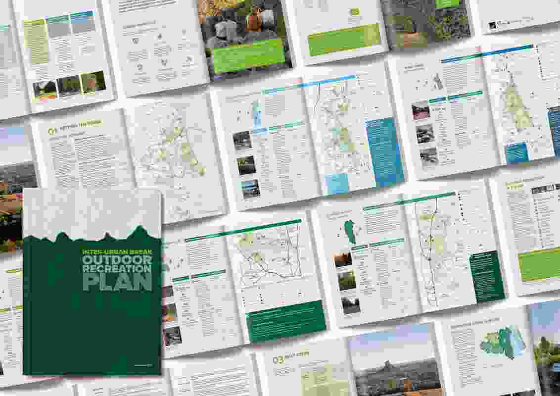 Inter-Urban Break Outdoor Recreation Plan by Lat27 in collaboration with Alliance Planning, John Gaskell Planning