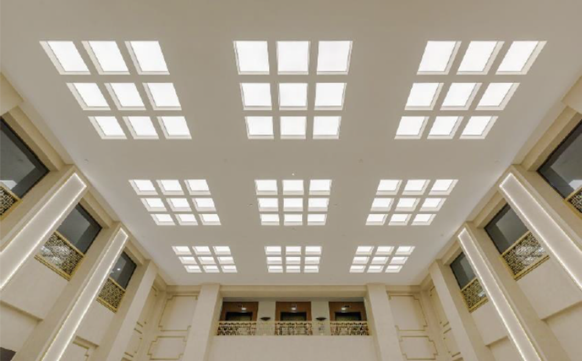 The new USG Boral Ensemble monolithic acoustical ceiling system was installed in Chancery House, Perth as part of a refurbishment by Oldfield Knott Architects.