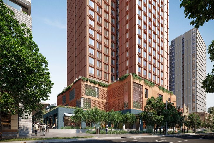 The vision for the proposal, guided by Murawin Consulting in consultation with the community, references the idea of a kangaroo or possum skin cloak, traditionally worn for warmth and protection.