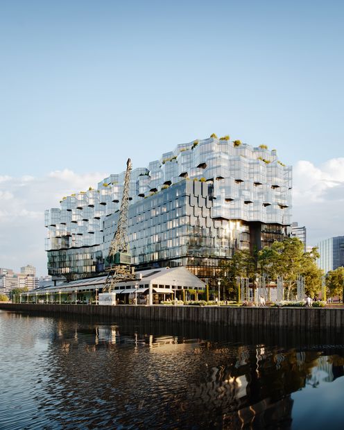 Riverfront park underway on Melbourne’s Birrarung | ArchitectureAu