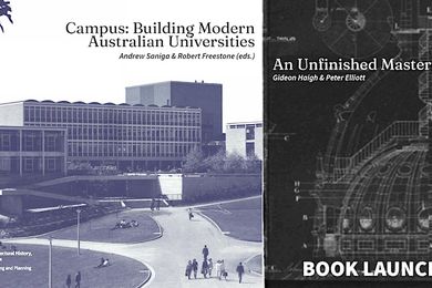 The Australian Centre for Architectural History, Urban and Cultural Heritage will be hosting a dual book launch.