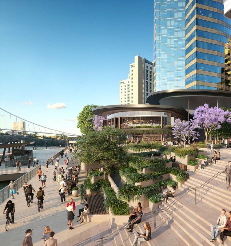 Two ‘city shaping’ towers for Brisbane's waterfront ArchitectureAu