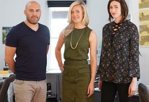 Jade Vidal, Anna Dutton and Chema Bould of Bower Architecture.
