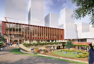 The proposed Scientia Project at Monte Sant'Angelo Mercy College by Hayball.
