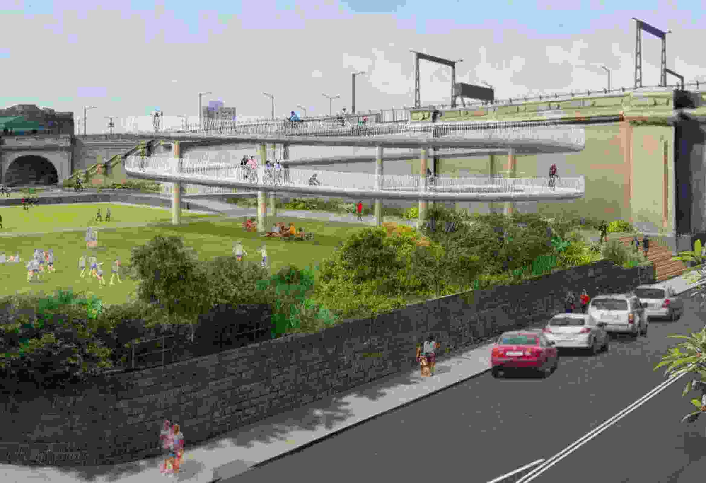 Competition to design Sydney Harbour Bridge cycle ramp | ArchitectureAu