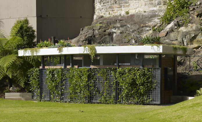 Beare Park Amenities by Sam Crawford Architects.