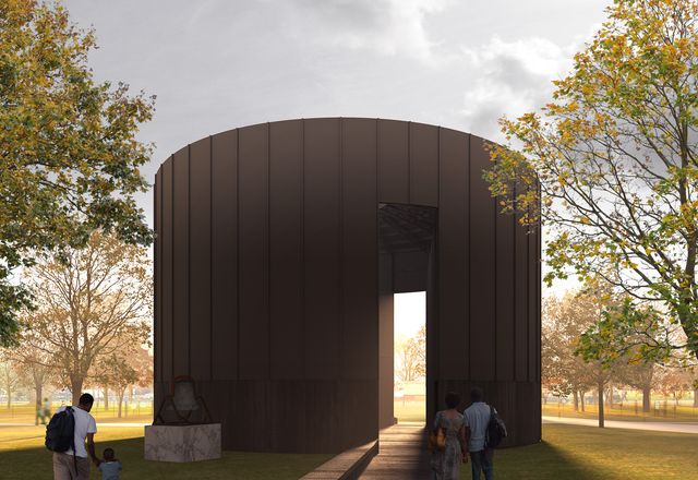 Black Chapel by Chicago artist Theaster Gates with architectural support from Adjaye Associates.