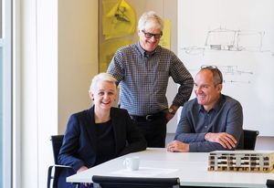 Dimitty Anderson, Steve Grieve and Paul Gillett (left to right).