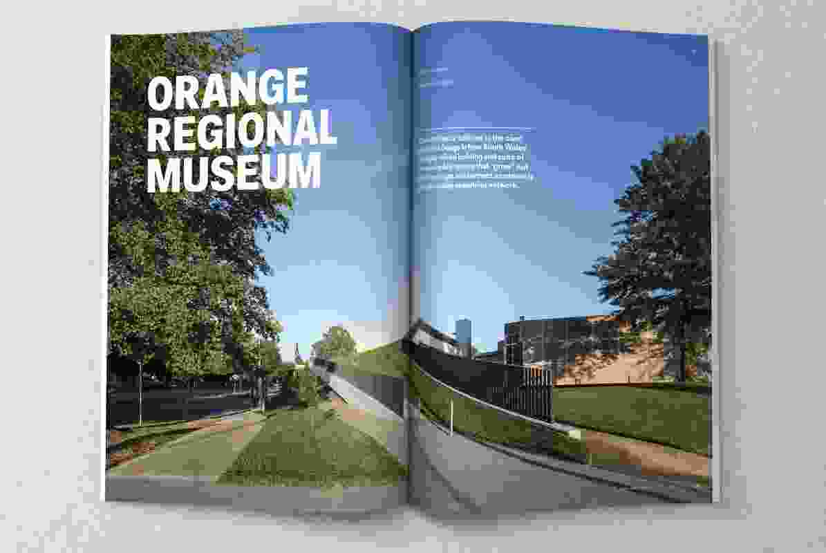 Orange Regional Museum designed by Crone Architects.