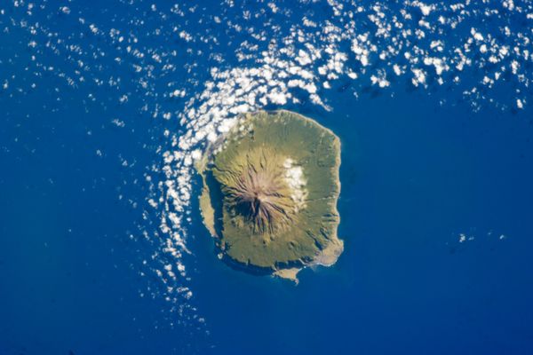 The island of Tristan da Cunha.