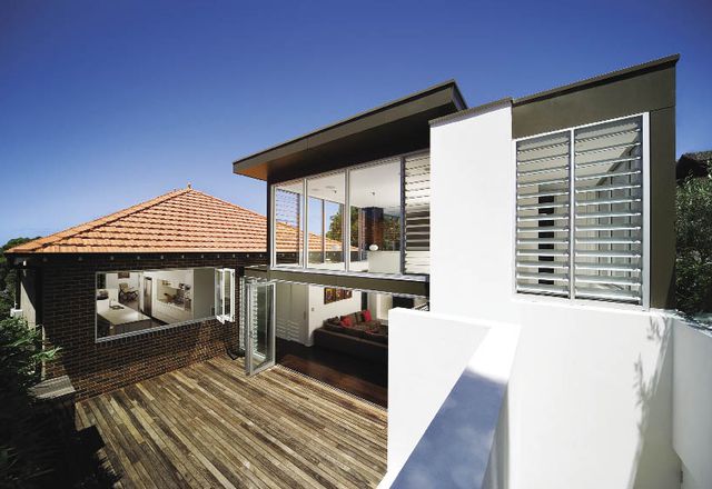 Mosman residence (2006): A clear expression of old and new.