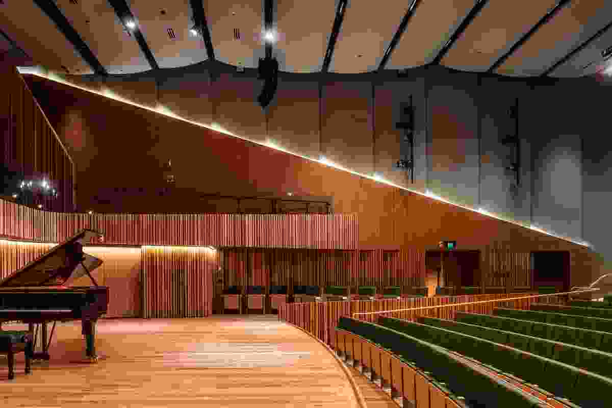 The main auditorium of the Ian Potter Southbank Centre by John Wardle Architects.